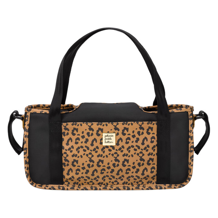 Stroller Caddy - Leopard Leatherette