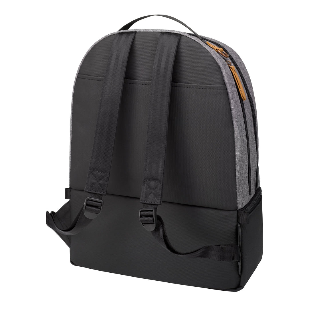 Axis Backpack in Graphite/Camel-Inter-Mix-Petunia Pickle Bottom