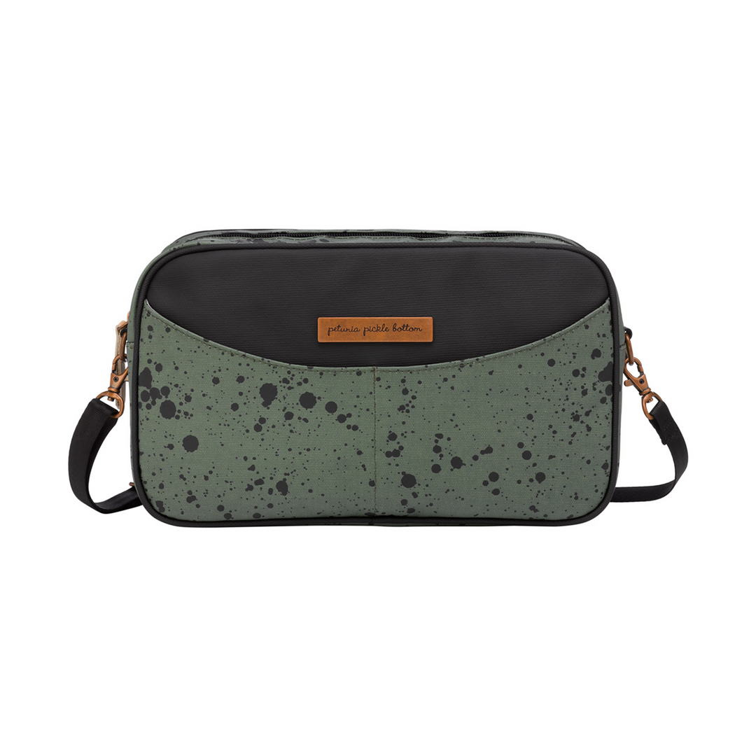 Companion Diaper Clutch - Olive Ink Blot